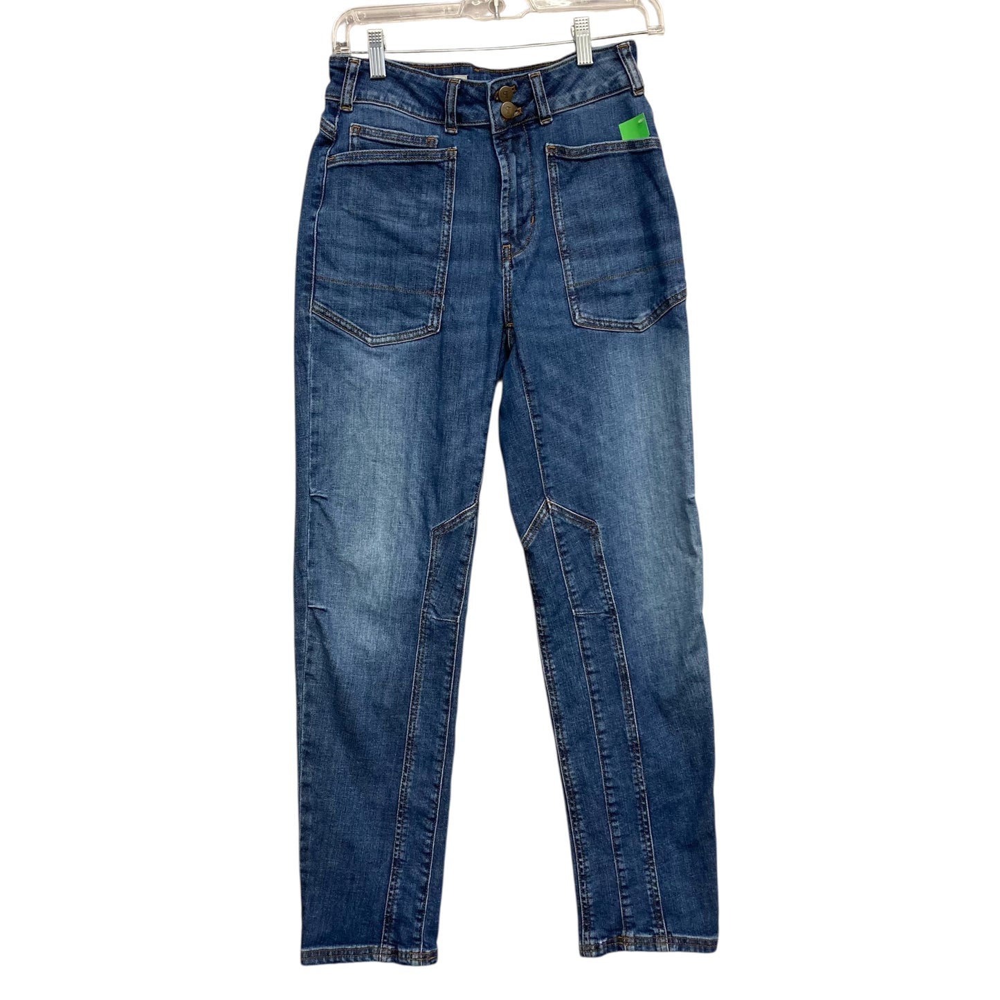 Jeans Straight By Pilcro In Blue Denim, Size:2