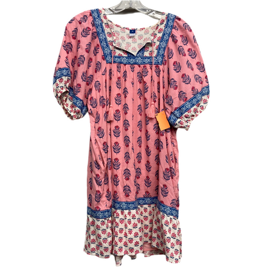Dress Casual Short By Old Navy In Blue & Pink, Size:Xs