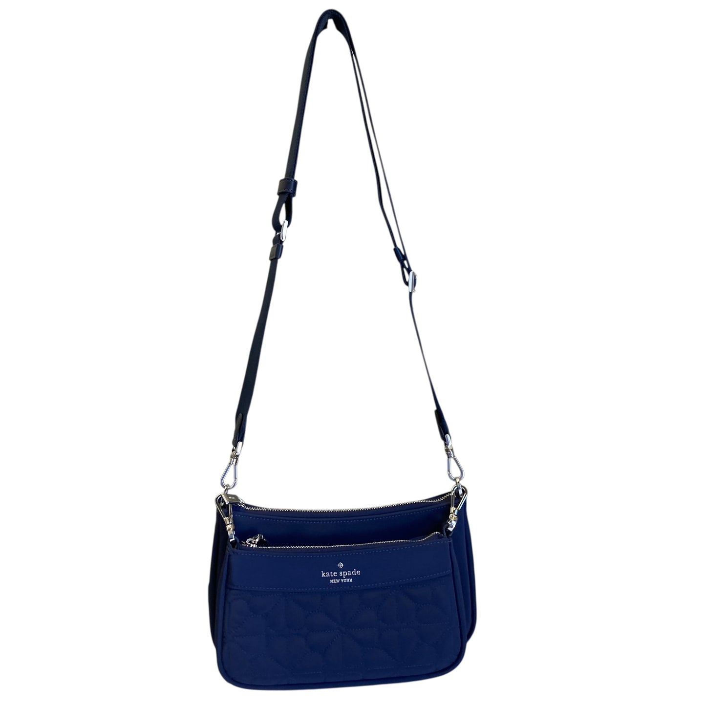 Handbag Designer By Kate Spade In Navy, Size:Small