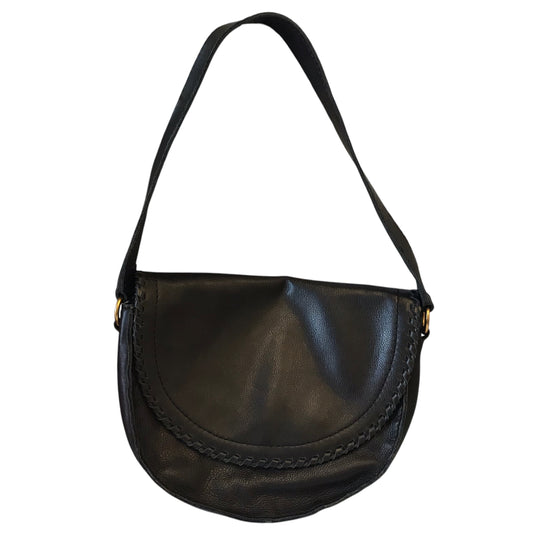 Handbag Leather By Margot In Black, Size:Small