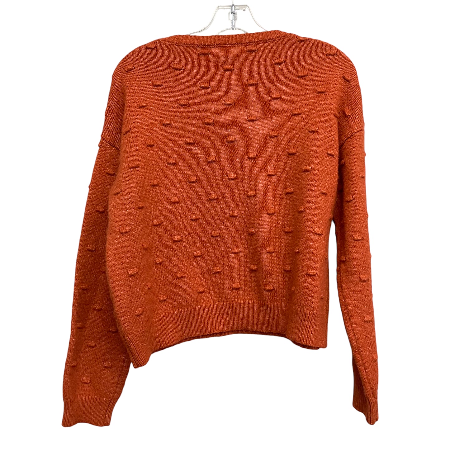 Sweater By Love Story In Orange, Size:L