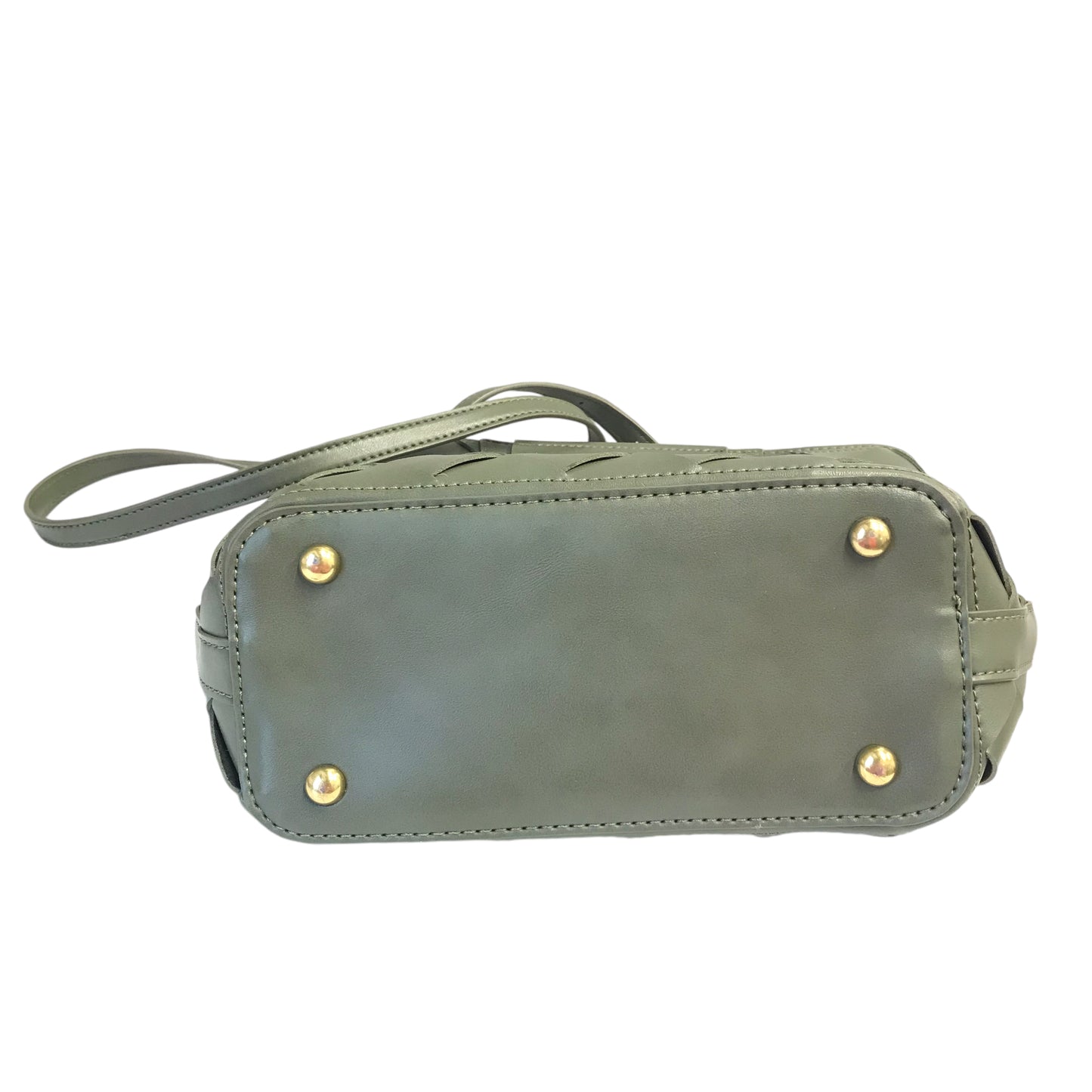 Handbag By Anthropologie In Green, Size:Medium