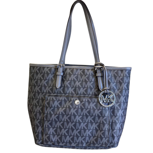 Handbag Designer By Michael Kors In Grey, Size:Medium