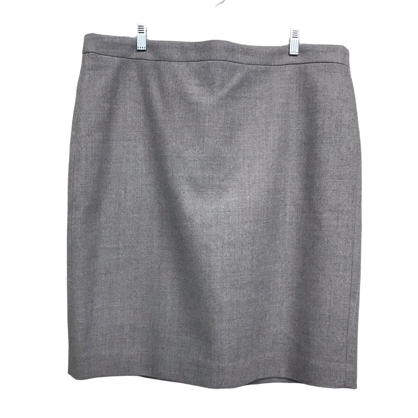 Skirt Midi By J. Crew In Grey, Size:18