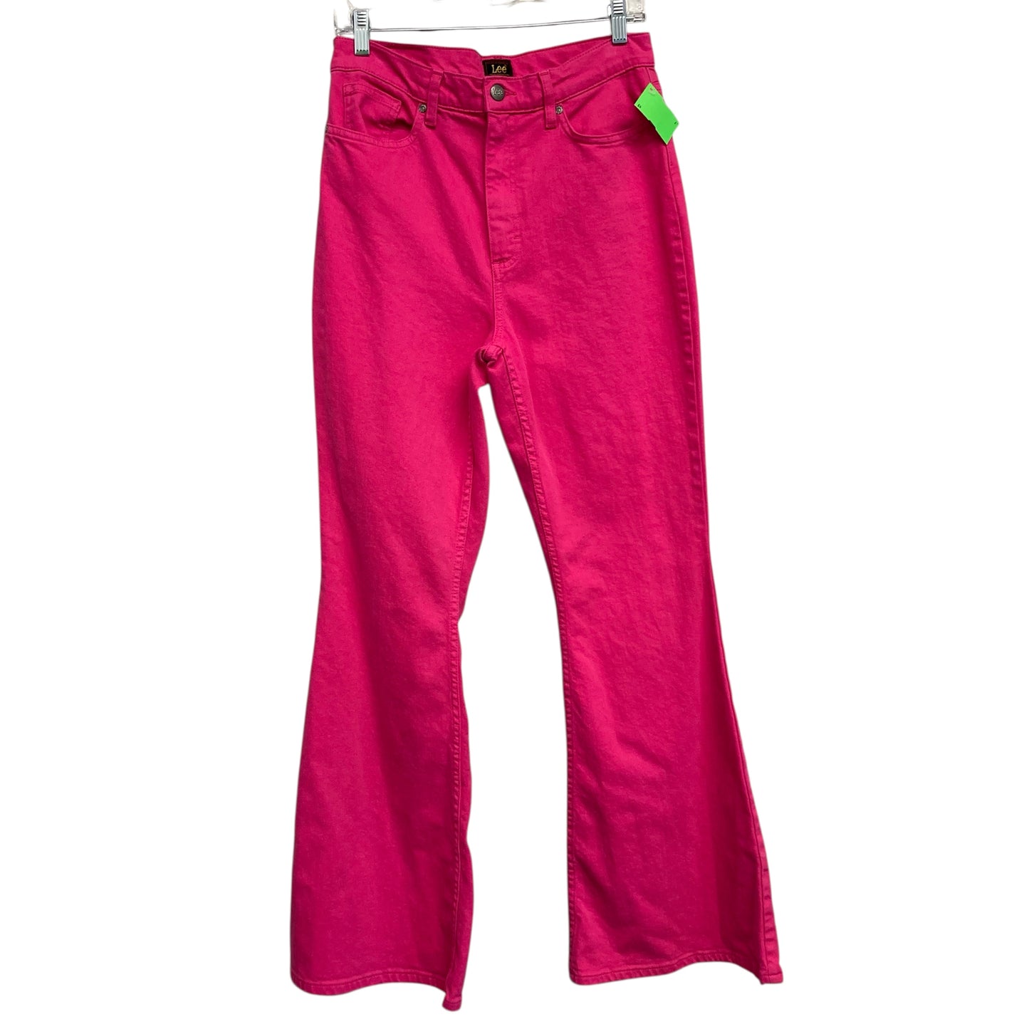 Jeans Wide Leg By Lee In Pink, Size:12
