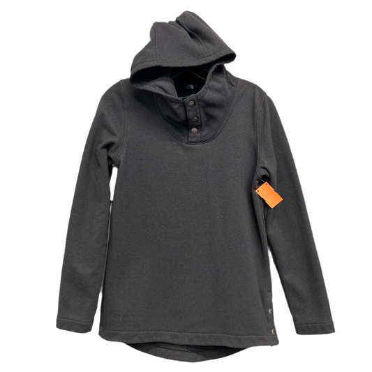 Athletic Top Ls Hoodie By The North Face In Grey, Size:S