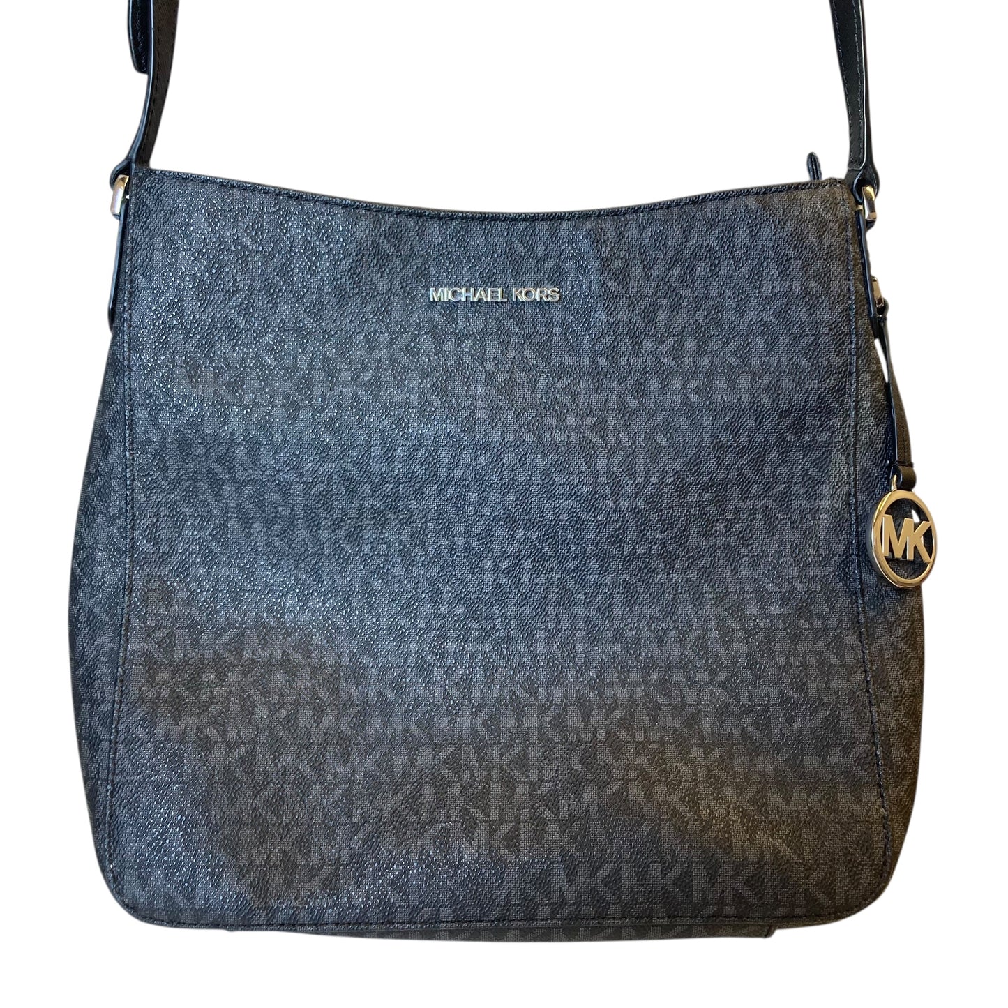 Crossbody Designer By Michael Kors In Black, Size:Medium