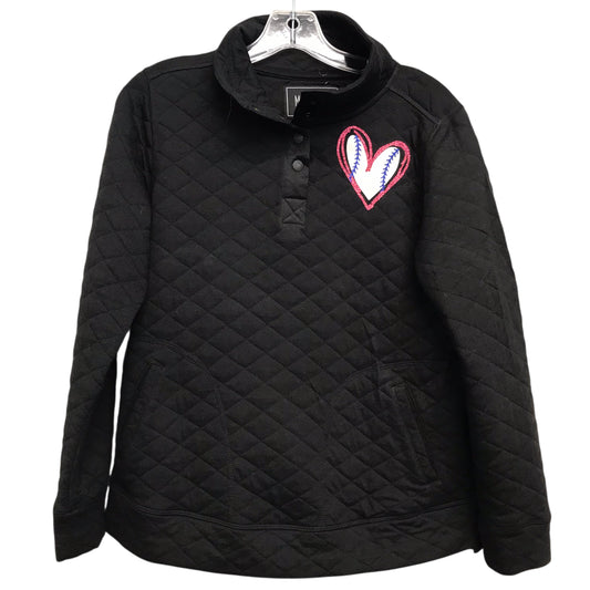 Top Ls By Modrn Canvas In Black, Size:M