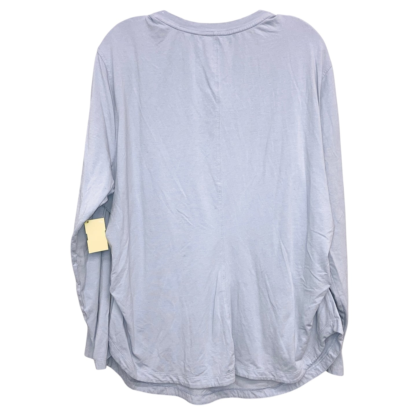 Athletic Top Ls Crewneck By Athleta In Blue, Size:2X