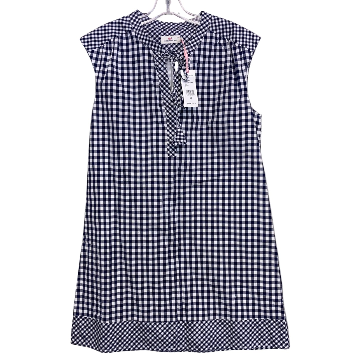 Dress Casual Short By Vineyard Vines In Blue & White, Size:M