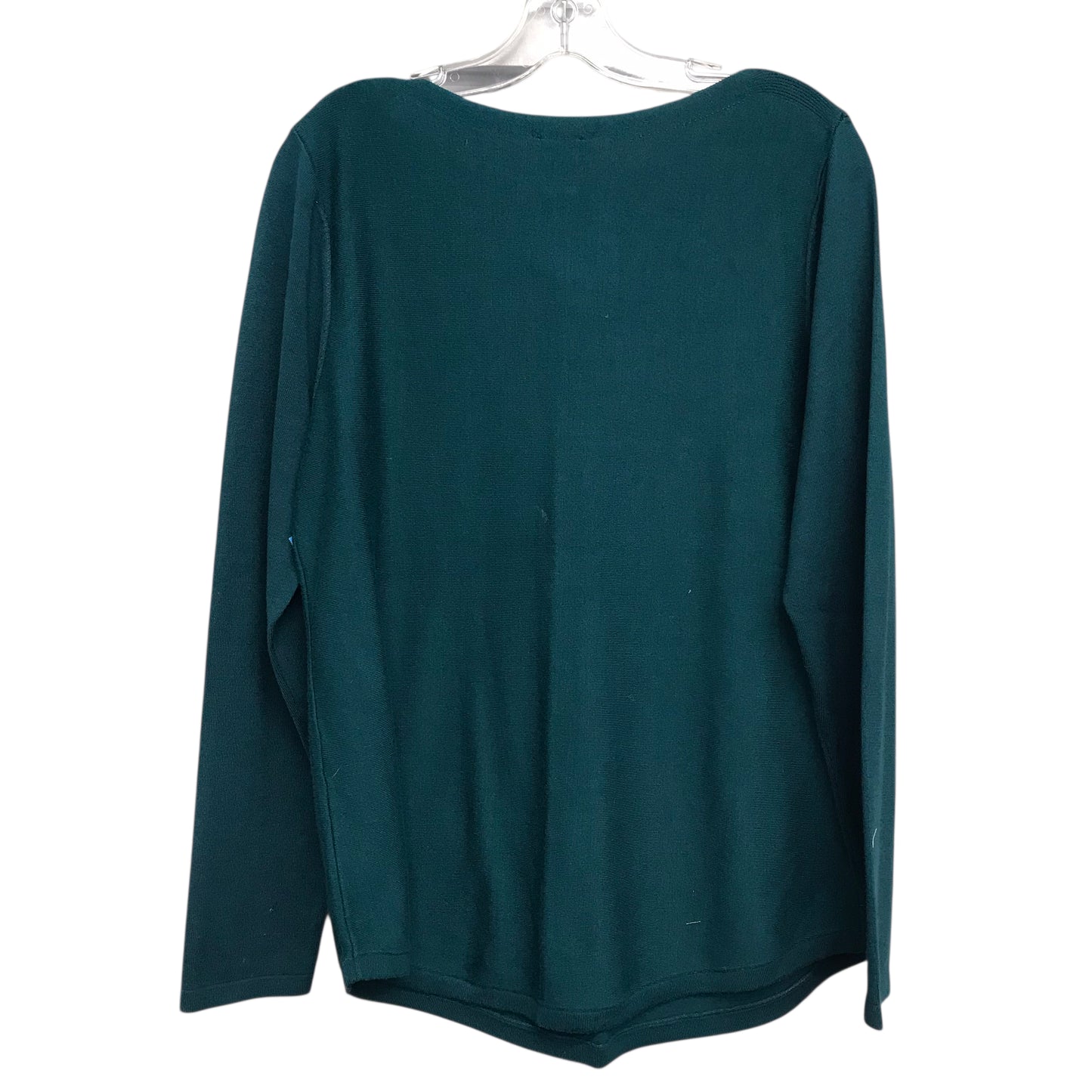 Sweater By Chicos In Green, Size:M