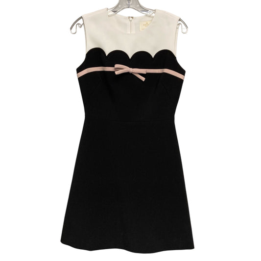 Dress Designer By Kate Spade In Black & Pink, Size:2