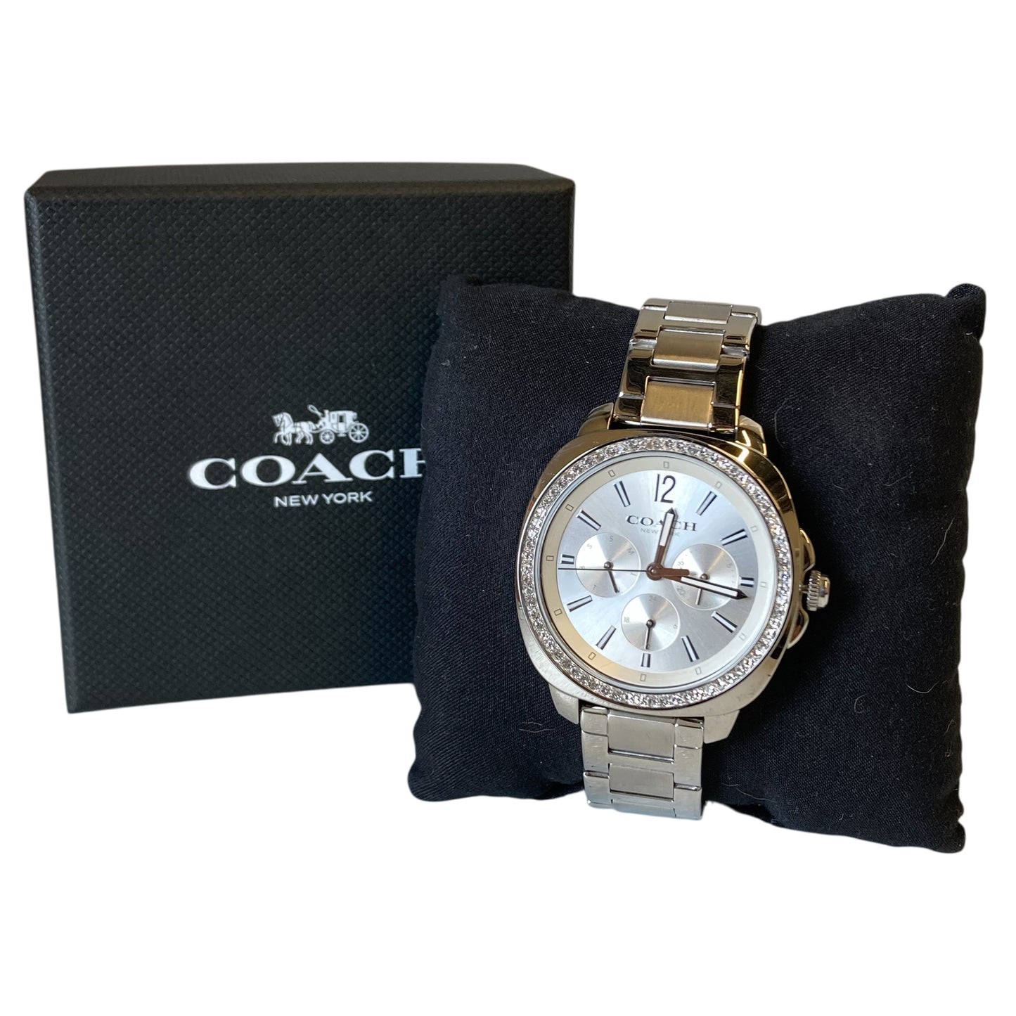 Watch Designer By Coach In Silver