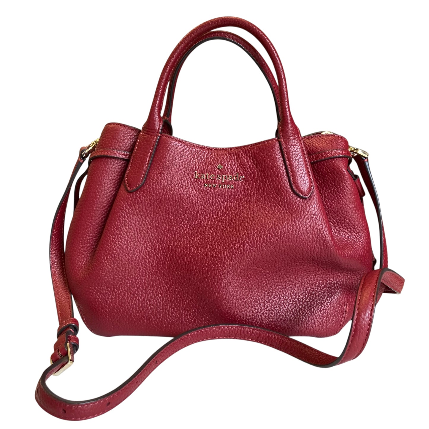 Handbag Designer By Kate Spade In Red, Size:Medium
