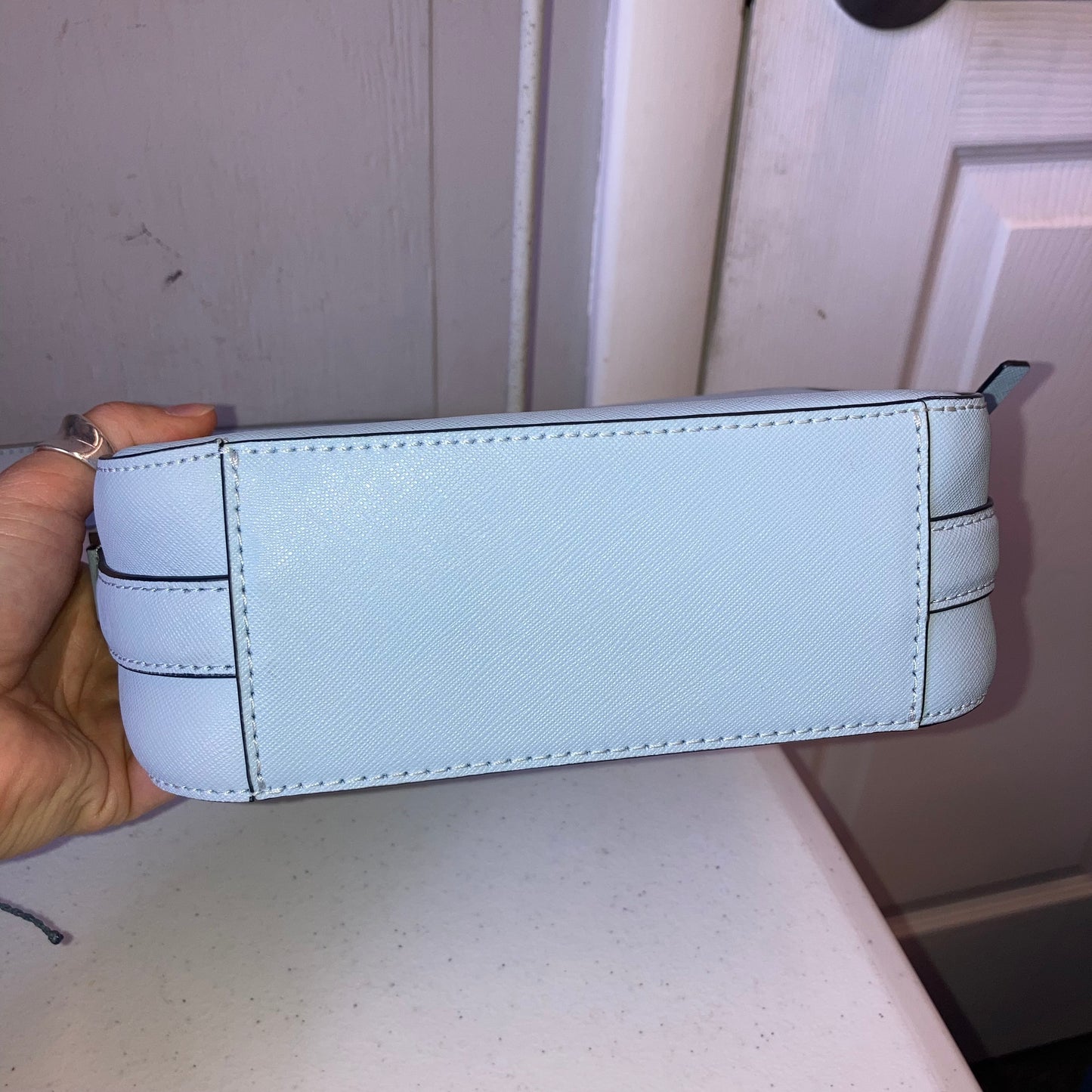 Crossbody Designer By Kate Spade In Blue, Size:Small