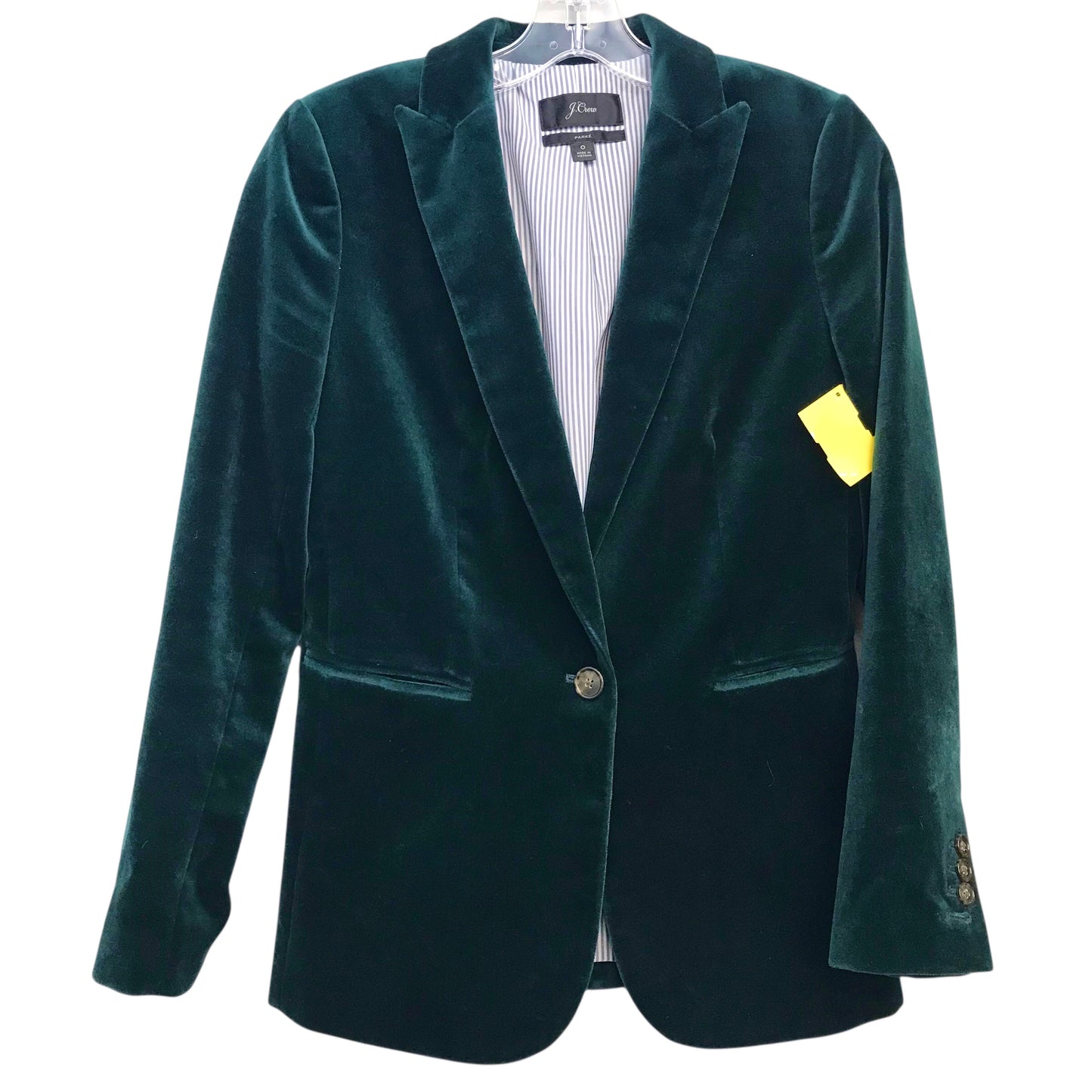 Blazer By J. Crew In Green, Size:Xs