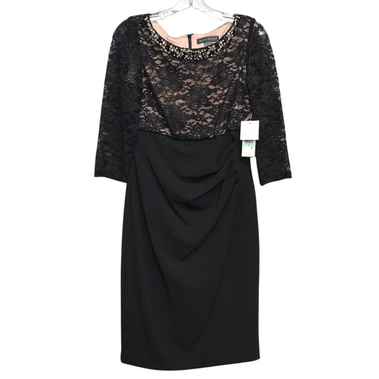 Dress Party Short By Jessica Howard In Black & Tan, Size:M