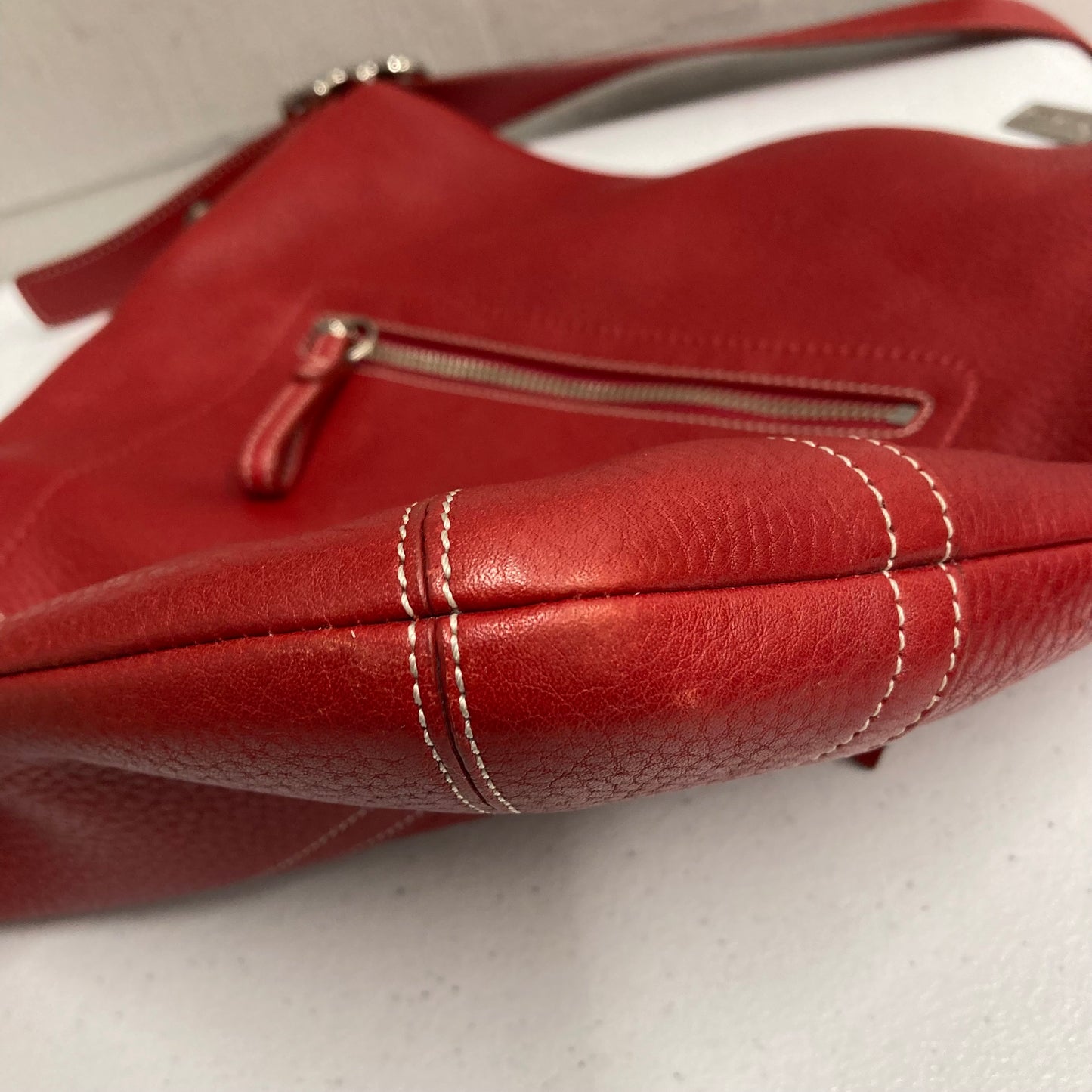 Crossbody Designer By Coach In Red, Size:Medium