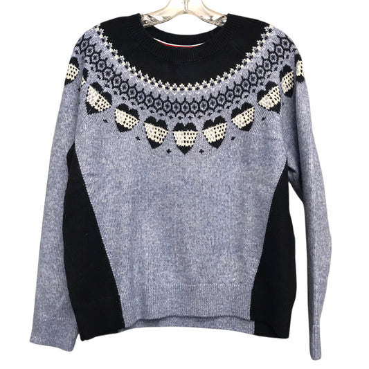 Sweater By Tommy Hilfiger In Blue & White, Size:M