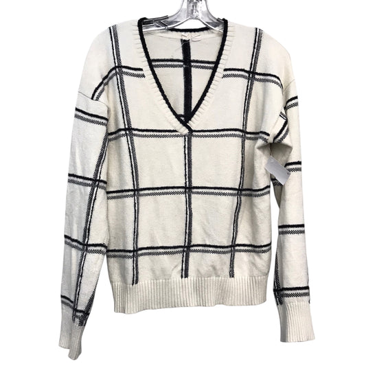 Sweater By Moth In Black & Cream, Size:M