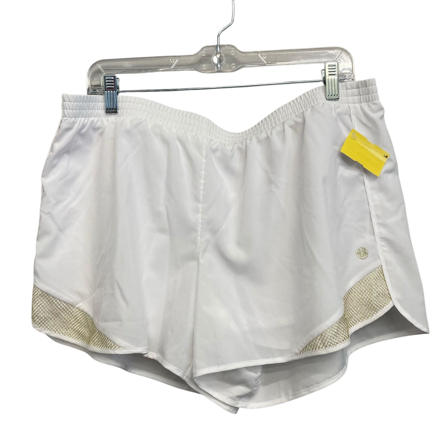 Shorts Designer By Lilly Pulitzer In White, Size:Xl