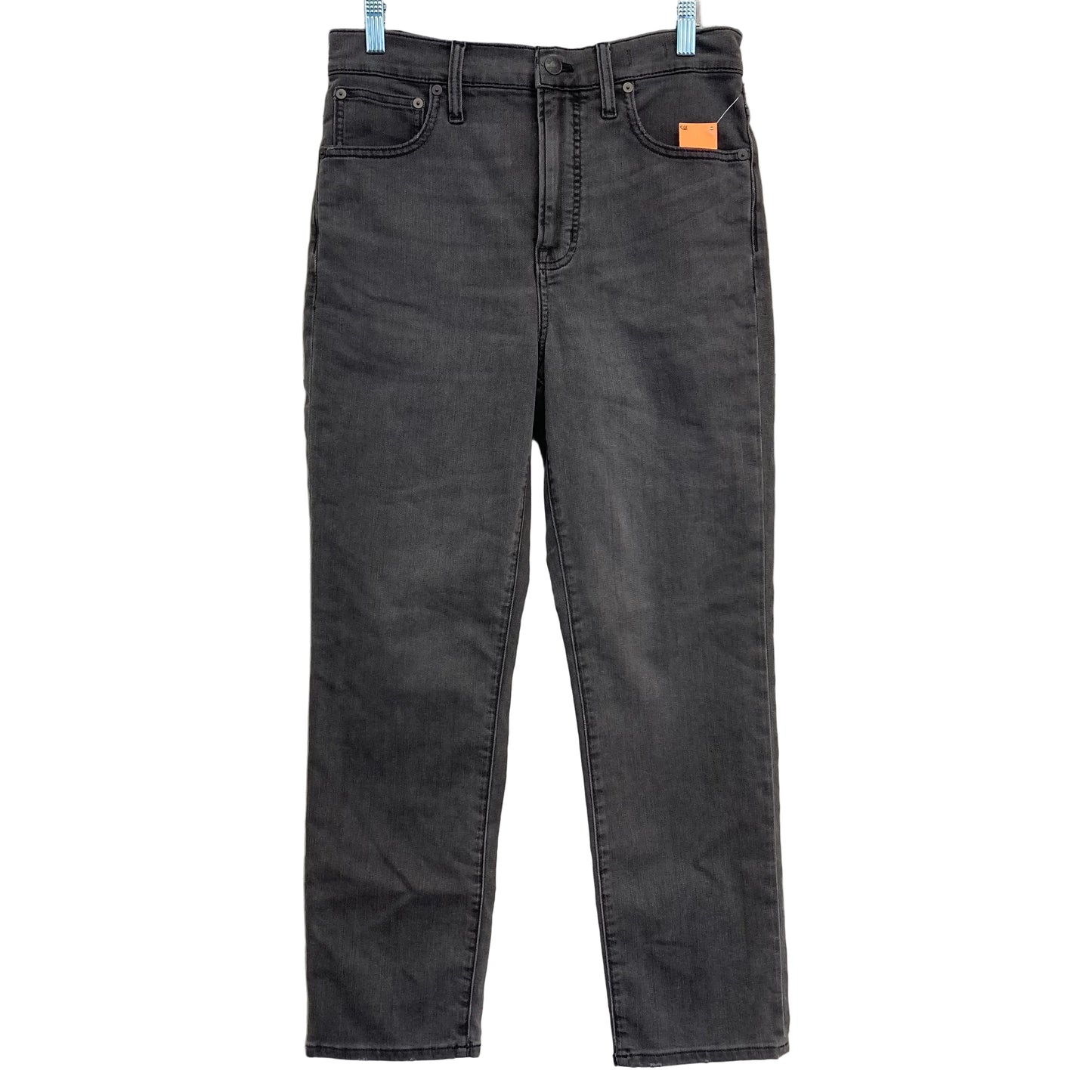 Jeans Straight By Madewell In Grey Denim, Size:6