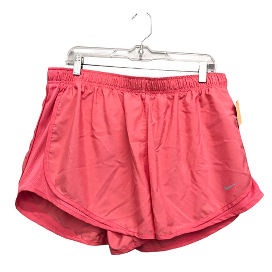 ATHLETIC SHORTS by NIKE APPAREL In PINK, Size: 1X