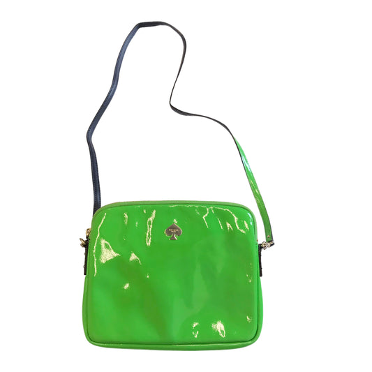 GREEN CROSSBODY DESIGNER by KATE SPADE Size:MEDIUM