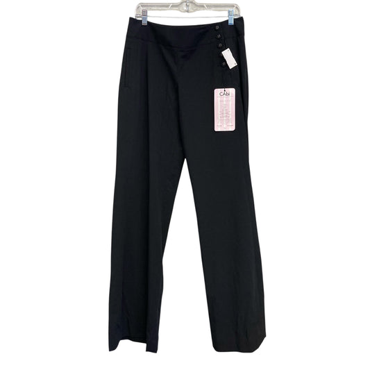 Pants Wide Leg By Cabi In Black, Size:10