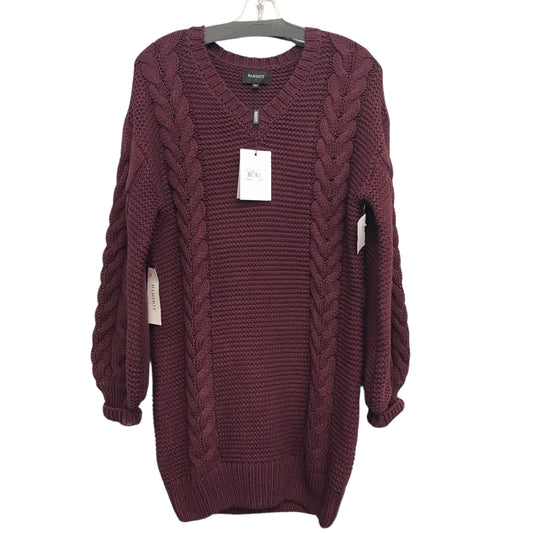 Dress Sweater By Bardot In Maroon, Size:S