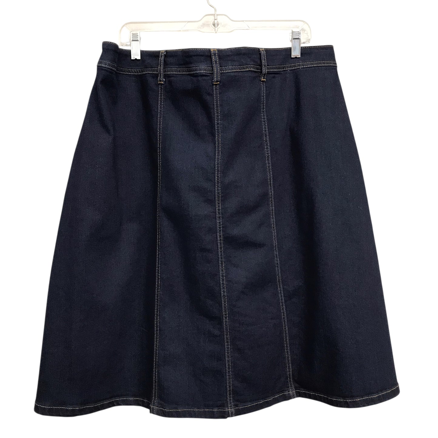 Skirt Midi By Venezia In Blue Denim, Size:22