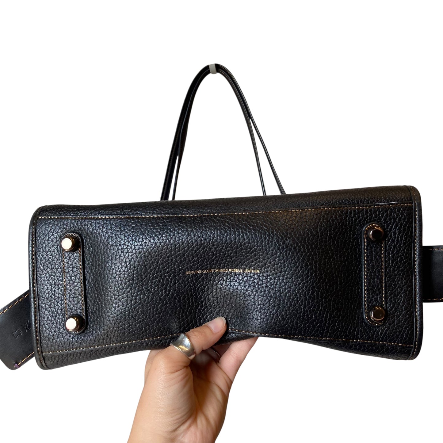 Handbag Designer By Coach Rogue In Black, Size:Large