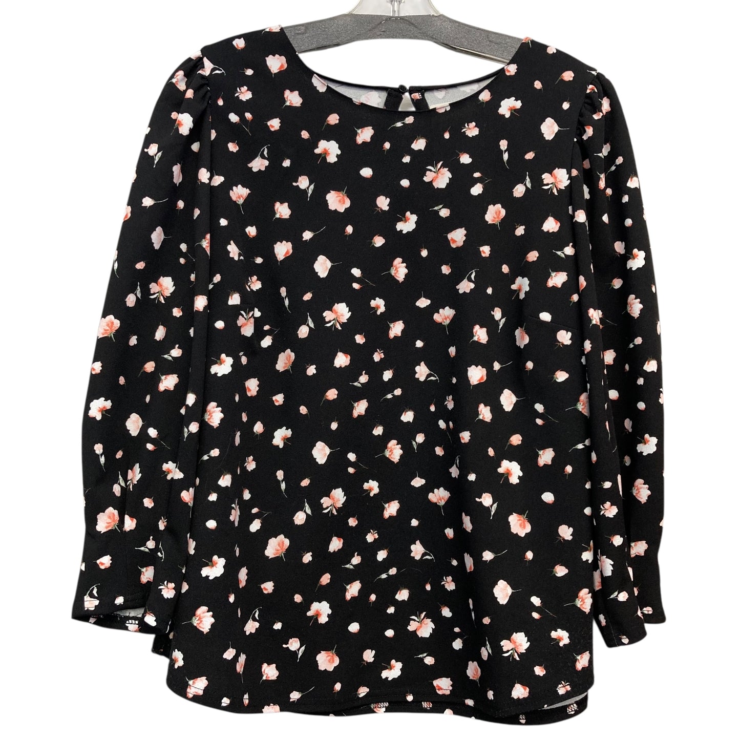 Top 3/4 Sleeve By Melloday In Floral Print, Size:L