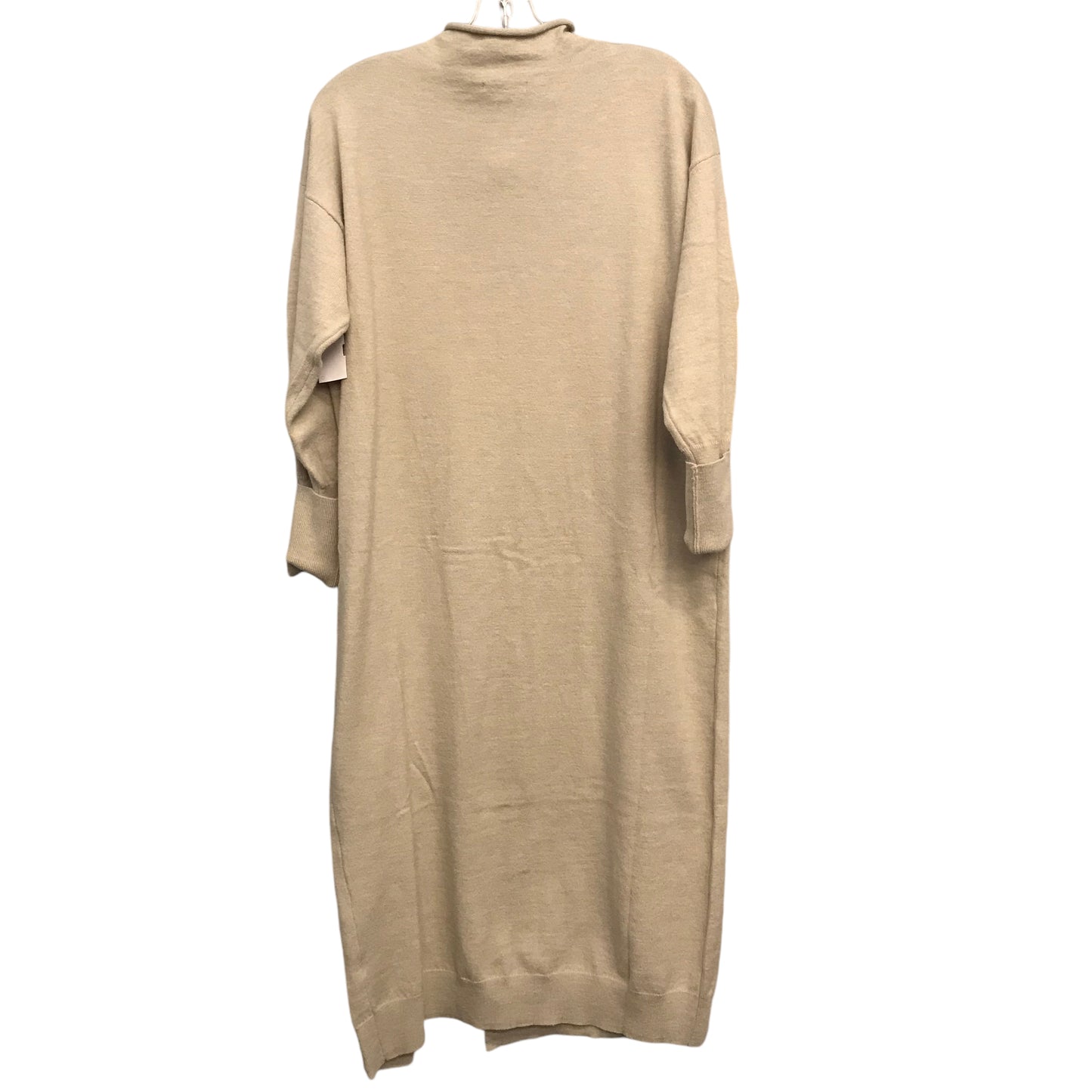 Dress Casual Midi By StitchDrop In Beige, Size:M