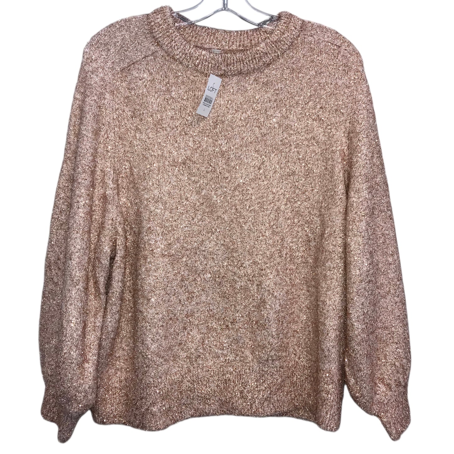Sweater By Loft In Copper, Size:L