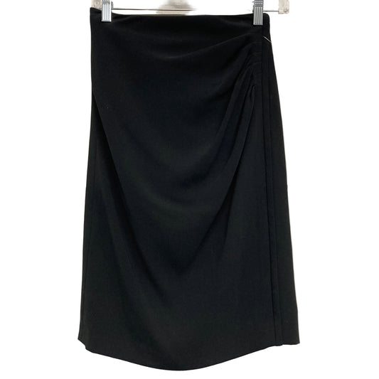 Skirt Midi By Armani Collezoni In Black, Size:2