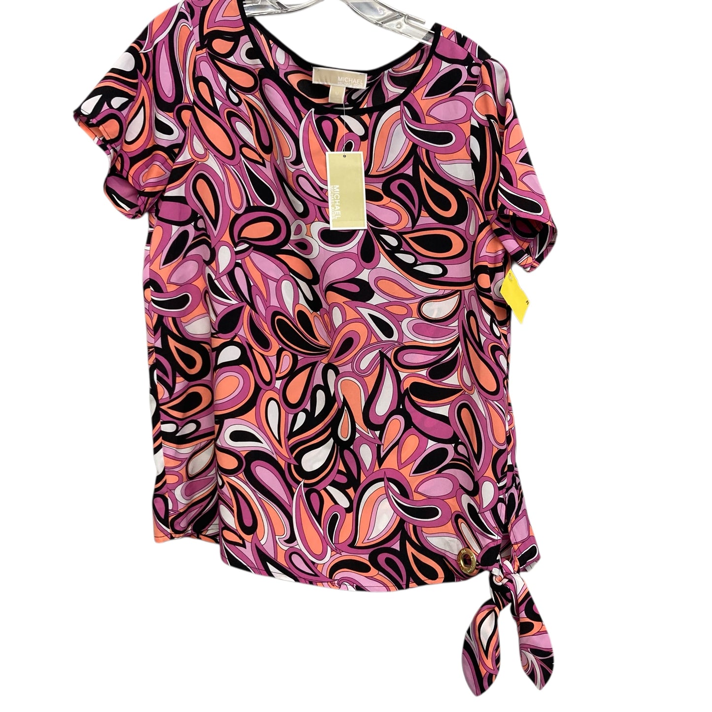 Top Ss By Michael By Michael Kors In Pink, Size:M