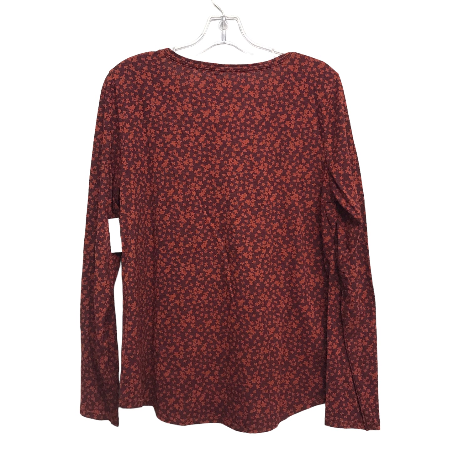 Top Ls By Sonoma In Red, Size:L