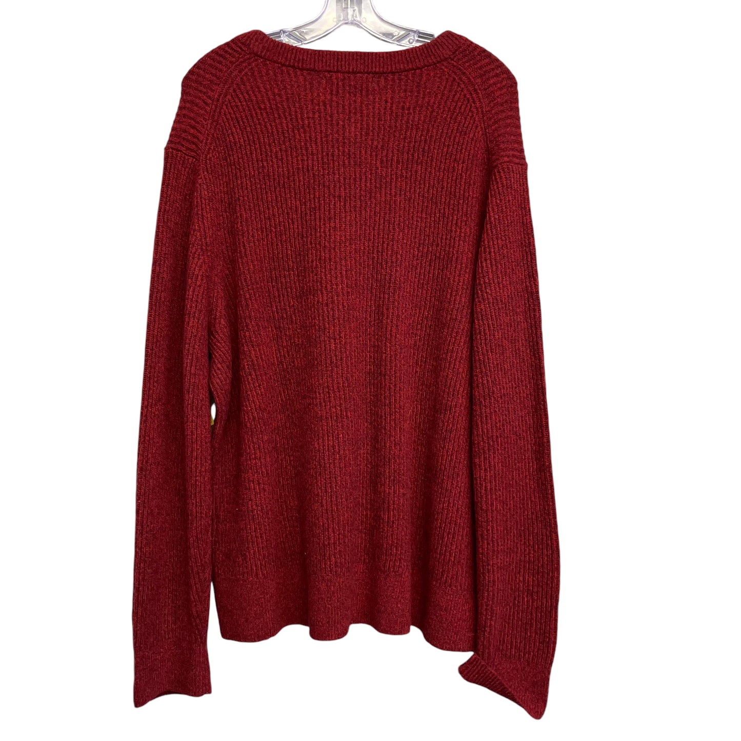 Sweater By Banana Republic In Red, Size:Xl