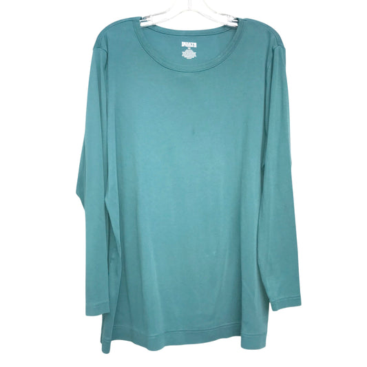 Top Ls By Duluth Trading In Green, Size:1X