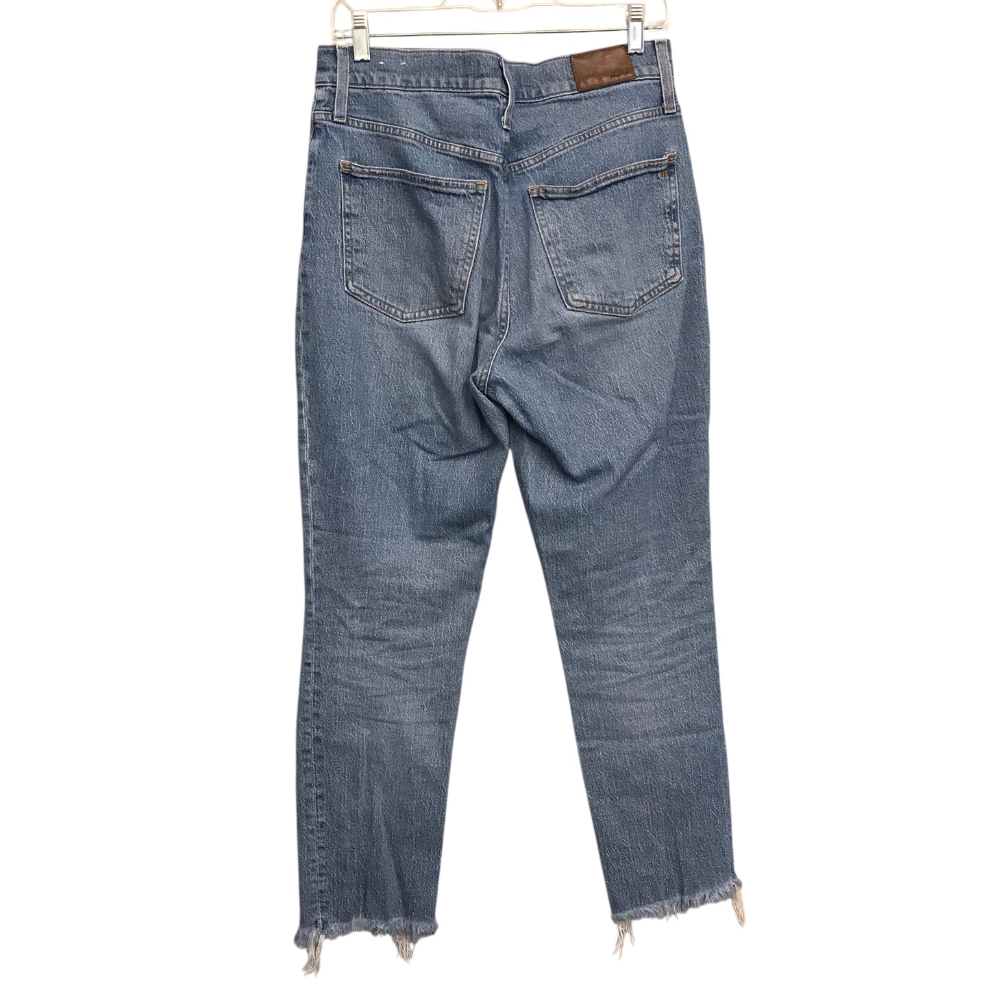 Jeans Straight By Madewell In Blue Denim, Size:8