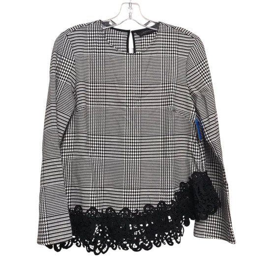 Top Ls By Zara In Black & White, Size:M