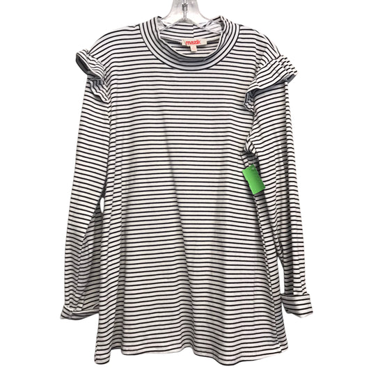 Top Ls By Mazik In Striped Pattern, Size:1X