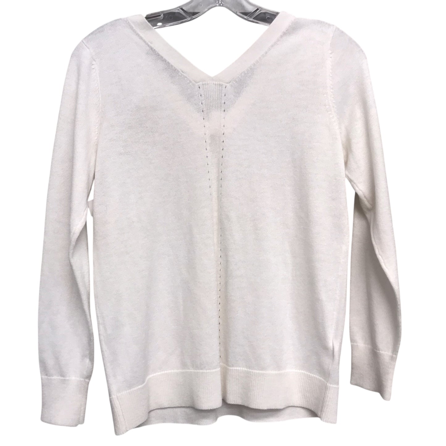 Sweater By Loft In White, Size:Sp
