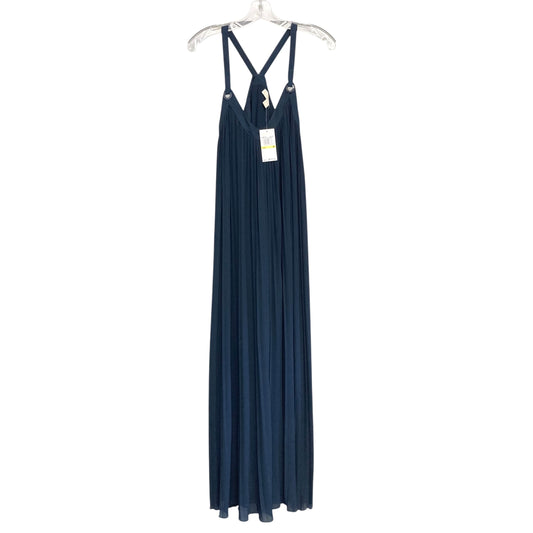 Dress Casual Maxi By Michael By Michael Kors In Blue, Size:M