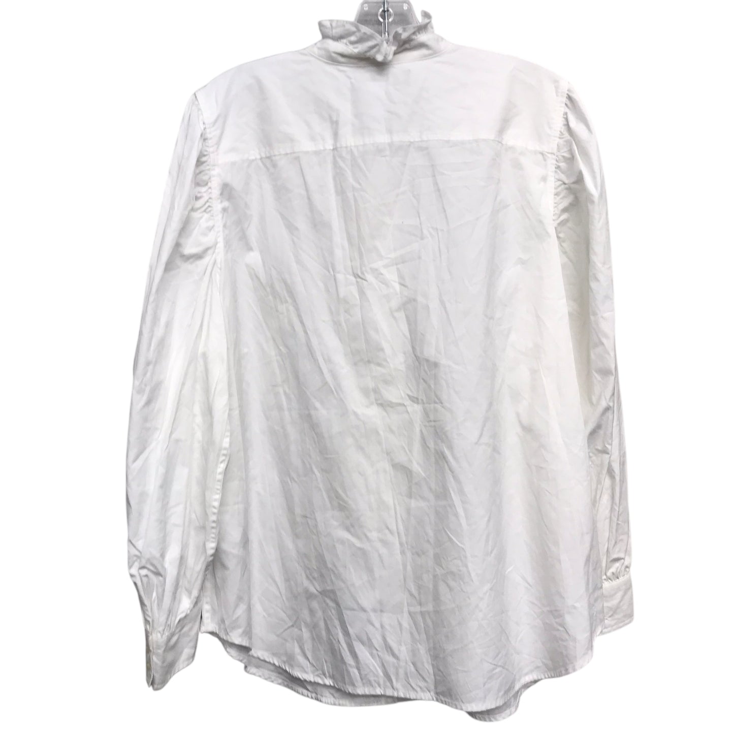 Top Ls By Lauren By Ralph Lauren In White, Size:1X