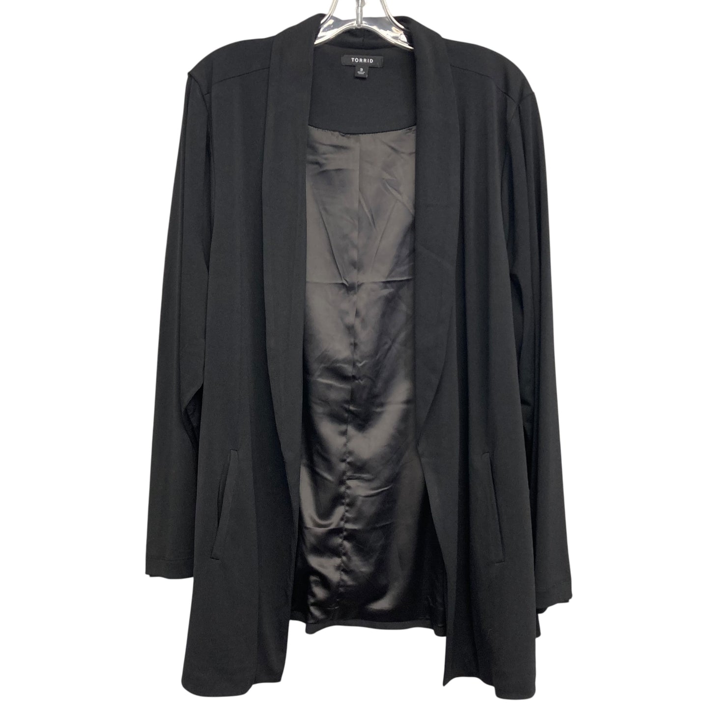 Blazer By Torrid In Black, Size:3X