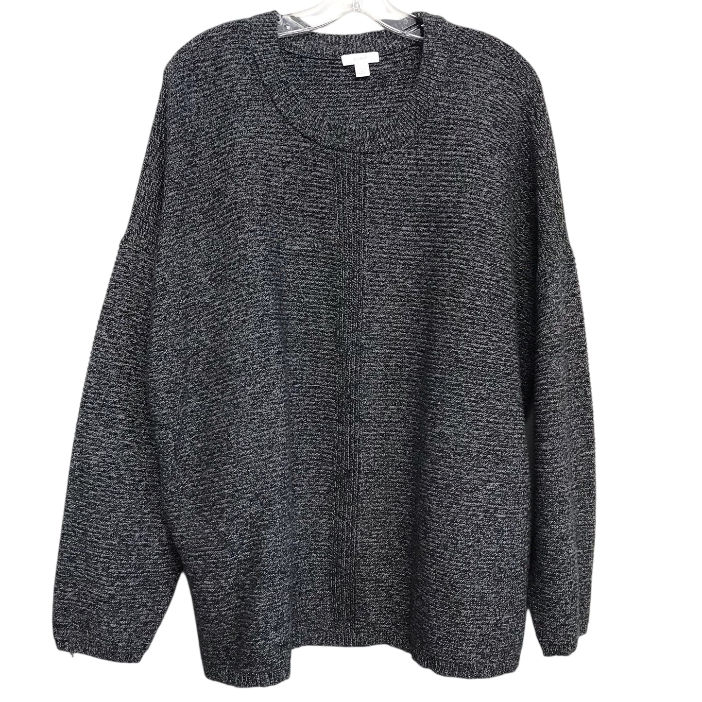 Sweater By Pure Jill In Black, Size:3X