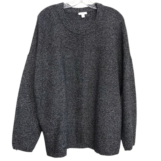 Sweater By Pure Jill In Black, Size:3X