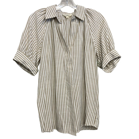 Top Ss By Max Studio In Striped Pattern, Size:S